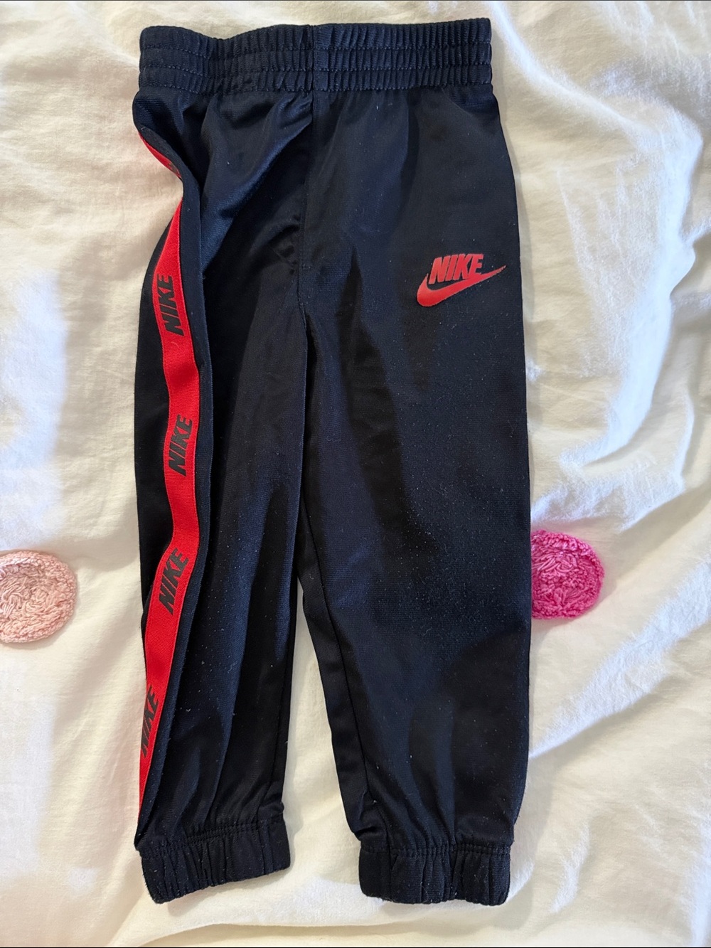 Nike Black and Red Kids Track Set - Picture 5 of 8